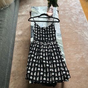 Joie silk open back perfume dress!